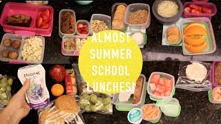 Week of School Lunches  I was pretty much sleeping while I made these [upl. by Latrina]