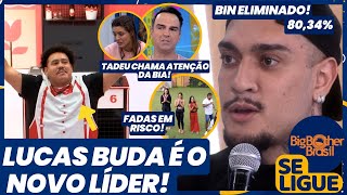 BBB 24  Bin Eliminado Lucas Buda vence a Prova do Líder e fadas em risco se Giovanna pegar o Anjo [upl. by Annaegroeg]