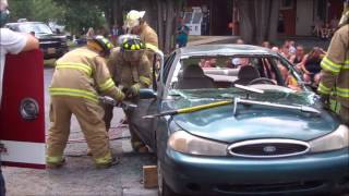 Castorland NY firefighters Safety Day [upl. by Airod]