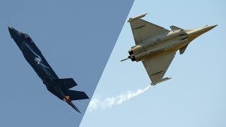 F35 vs Rafale The battle for fighter jet supremacy  CNBC International [upl. by Namaan]