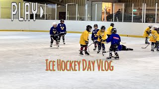 Stockholm Kids Activities  Ice Hockey  Sunday Vlog⛸️🏒🥅 [upl. by Novyak875]