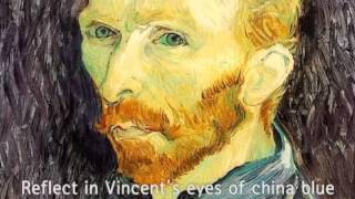 Vincent  Don McLean  Starry Starry Night With LyricsGoghs works [upl. by Ik]