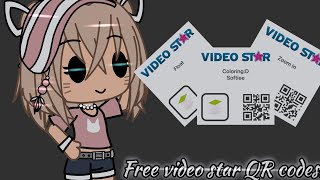 free video star qr codes  Gacha life  lexie [upl. by Naol886]