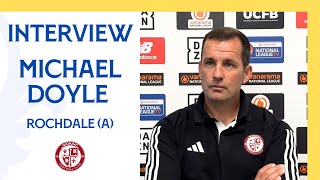 Rochdale 30 Woking  Michael Doyle Interview [upl. by Yddor]