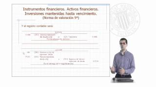 Inversiones mantenidas hasta vencimiento   UPV [upl. by Yrek]