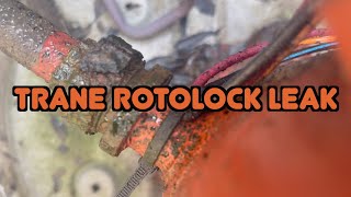 No CoolingTrane Rotolock Leaking [upl. by Plotkin]