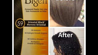 Bigen Permanent Hair Color  Review [upl. by Arria]