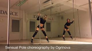 Pole danceSensual pole choreographyLove is a Btch [upl. by Onimixam40]