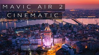 Mavic Air 2  Istanbul from Above Cinematic Clip [upl. by Vasili139]