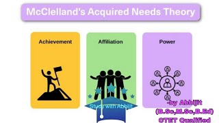 McClellands Theory of Need  Learned Needs Theory  Teaching amp Learning  BEd notes full course [upl. by Aihsened]