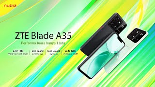 ZTE Blade A35  Performa Juara Harga 1 Juta [upl. by Anuaf]