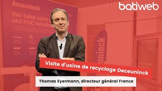 Visite sur le site de recyclage de Deceuninck à Dixmude en Belgique [upl. by Yramanna]