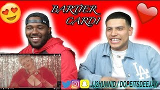 Cardi B  Bartier Cardi feat 21 Savage Official Video Reaction [upl. by Xuaeb]