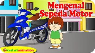 Mengenal Sepeda Motor bersama ella ello  Kastari Animation Official [upl. by Acinomad]