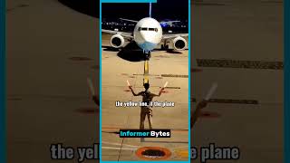 Worlds Most Unique Job l airplane marshaller ytshorts [upl. by Andrien335]