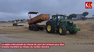 À BarnevilleCarteret le boulevard maritime est en danger [upl. by Shelly]