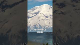 Earths Highest Peaks Exploring Mount Everest Mount Chimborazo and Mauna Kea🏔️🤔shorts viral [upl. by Herc]