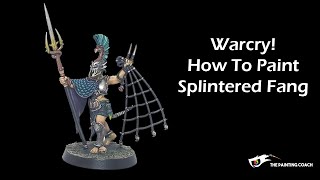 How to paint Splintered Fang War Band for Warcry [upl. by Mis216]