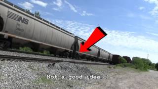 NS Freight Climbing Hill in Erlanger KY 52015 [upl. by Quennie330]