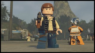 LEGO Star Wars The Force Awakens  How to Unlock Han Solo Classic [upl. by Bibah]