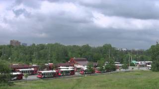 Hurdman Station time lapse [upl. by Darleen]