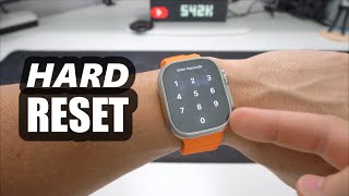 How To Hard Reset your Apple Watch Ultra 2  Factory Reset [upl. by Armbrecht]