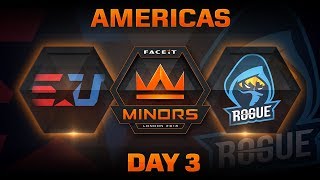 eUnited vs Rogue  Train Minors Day 3 Americas Finals RD1 [upl. by Plumbo421]