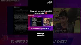 María Becerra habla sobre la RUPTURA de Cazzu y Christian Nodal 💔 SHORTS [upl. by Rodrique]