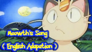 PokeMonth Bonus Video Meowths Song  English Adaptation [upl. by Ispep]