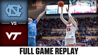 North Carolina vs Virginia Tech Full Game Replay  202324 ACC Womens Basketball [upl. by Inahteb305]