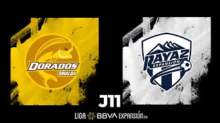 Resumen  Dorados vs Raya2  Jornada 11  Apertura 2022  Liga BBVA Expansión MX [upl. by Lehcim597]