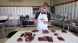 Deer Processing 101 Wild Game Meat Identification [upl. by Vani]