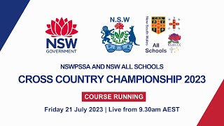 2023 NSWPSSA and NSW All Schools Cross Country Championship  Course Running [upl. by Aseela583]