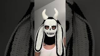 crochet skills bunny balaclava pattern is available on my channel [upl. by Htebazle]