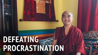 Defeating Procrastination  Mingyur Rinpoche [upl. by Marden]