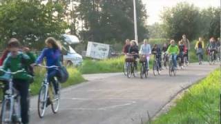 Cycling to school Culemborg Netherlands 149 [upl. by Bright]