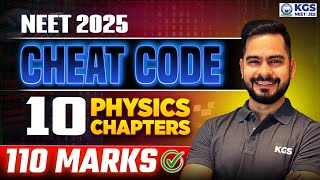 Most Important Physics Chapters for NEET  Score 110 in NEET 2025 NEET Physics Study Plan BABA SSP [upl. by Suzanna889]