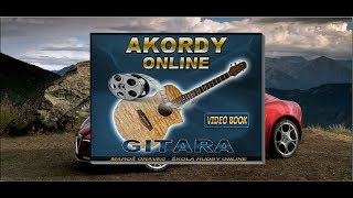 Najrýchlejšia cesta na naučenie gitarových akordov  video kniha AKORDY ONLINE [upl. by Laiceps]