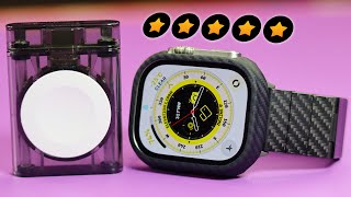 One Crazy Apple Watch Ultra 2 Accessories  Pitaka [upl. by Ennovaj706]