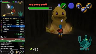 Ocarina of Time 100 Speedrun in 30503 [upl. by Shimberg898]