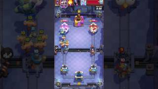 Barbarians amp Valkyrie vs PEKKA amp Wizards satisfying clashroyale [upl. by Aubarta924]