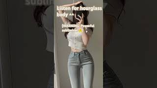 Hourglass body subliminal aesthetic glowup rcta korean subliminal fypシ゚viral kpop [upl. by Eceinhoj259]