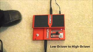 Digitech Whammy Pedal Demo [upl. by Leanard]