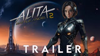 Alita 2 Battle Angel – First Trailer 2025 Rosa Salazar 1 [upl. by Lynnet]