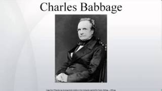 Charles Babbage [upl. by Vitoria]