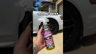 Does this wheel cleaner work 🧼 audi cartok chemicalguys [upl. by Anirt]