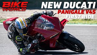 New Ducati Panigale V4  First Ride [upl. by Ames]