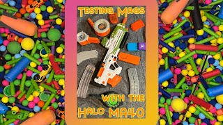 Why does the Nerf Halo MA40 HATE all my other magazines 😔 [upl. by Rachael426]