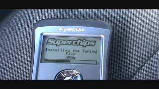 2010 f150 46l 2v superchips CORTEX 1950 87 octane tune installation [upl. by Airbmat]