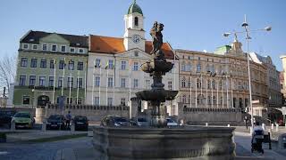 CZ Teplice Ústecký kraj Impressions from the City Centre April 2019 [upl. by Ethelred]